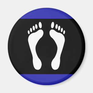 Flag für den Fußboden (Footprint) Magnet