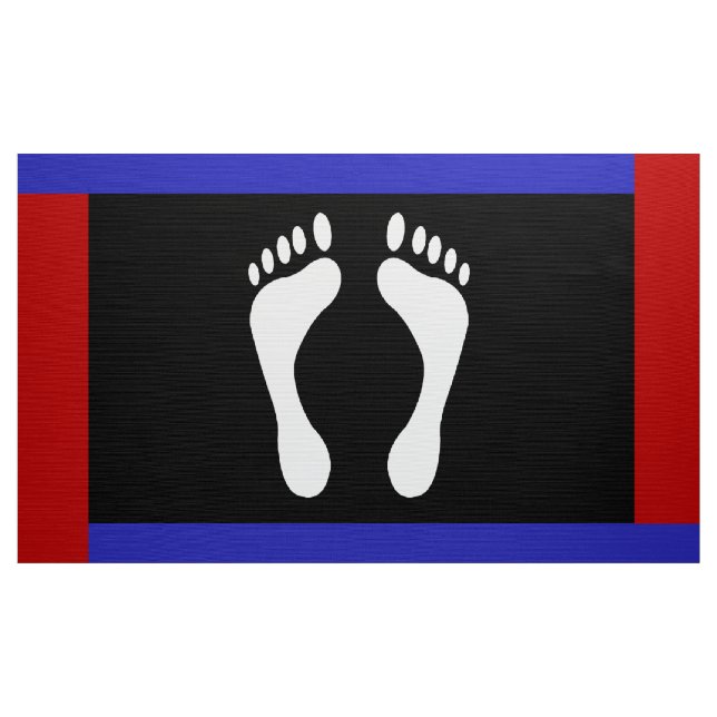 Flag für den Fußboden (Footprint) Stoff (Yard (91,4 cm))