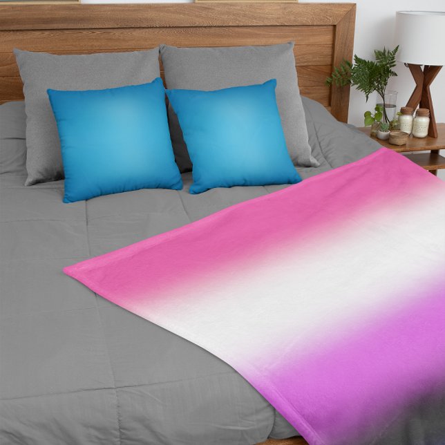 Flag für den Gradient Genderfluid - Flag für Gende Fleecedecke (Von Creator hochgeladen)