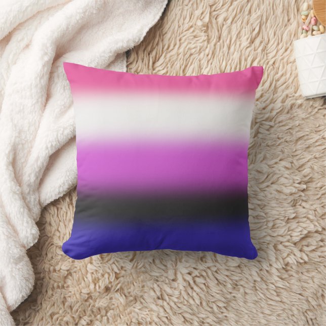 Flag für den Gradient Genderfluid - Flag für Gende Kissen (Decke)