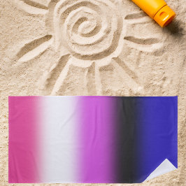 Flag für den Gradient Genderfluid - Flag für Gende Strandtuch