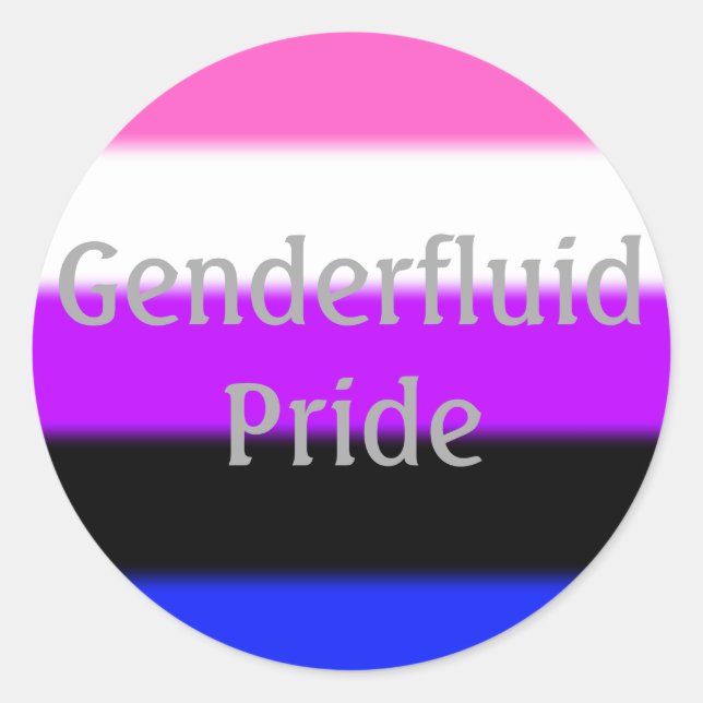 Flag für den Strichcode von Fallen (Text) Runder Aufkleber (Vorderseite)
