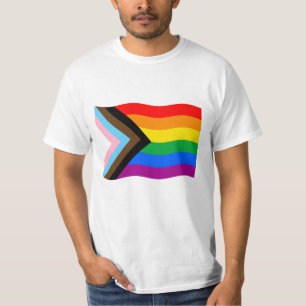 Flag für Fortschritt T-Shirt