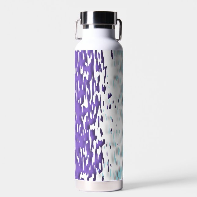 Flag für Funky Trippy Ripply Groovy Multisexual Pr Trinkflasche (Vorne)