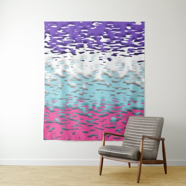 Flag für Funky Trippy Ripply Groovy Multisexual Pr Wandteppich (Beispiel)
