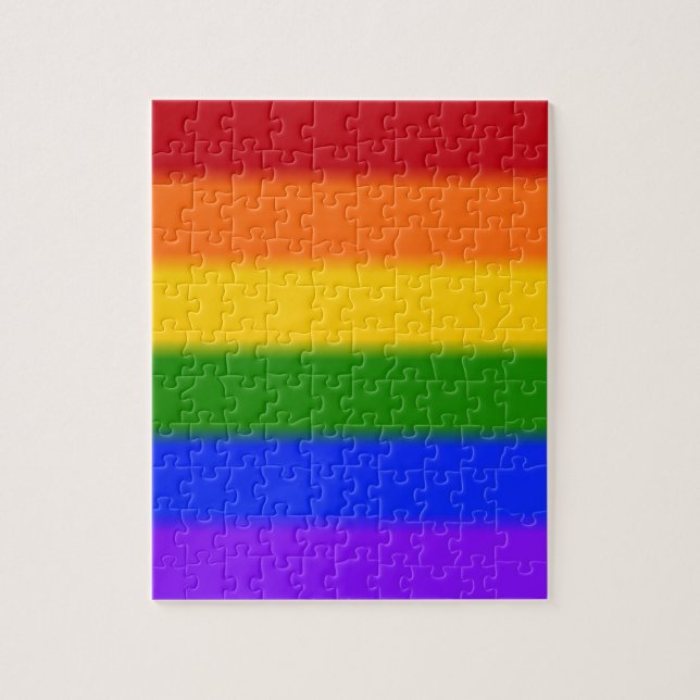 Flag für Gay Pride (Vertikal)