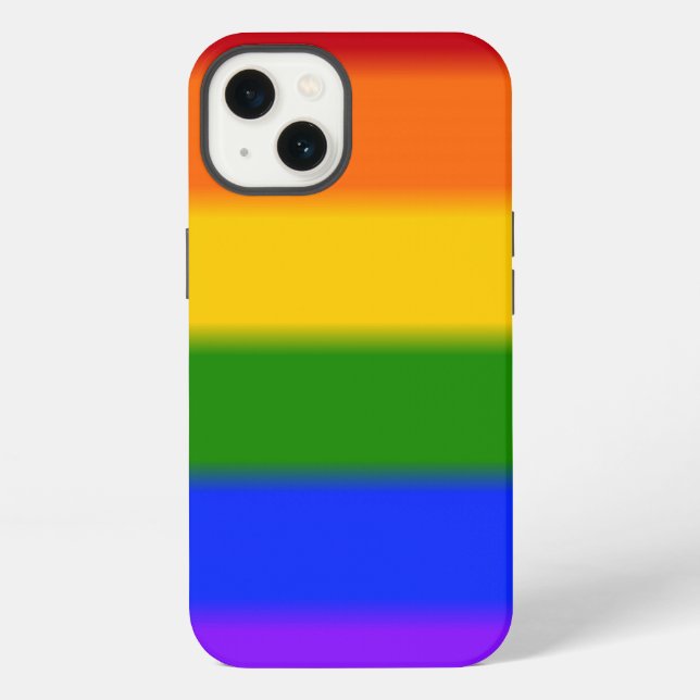 Flag für Gay Pride iPhone Hülle (Rückseite)