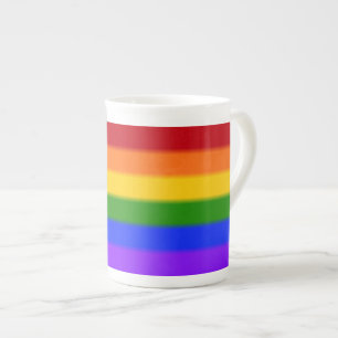 Flag für Gay Pride Prozellantasse