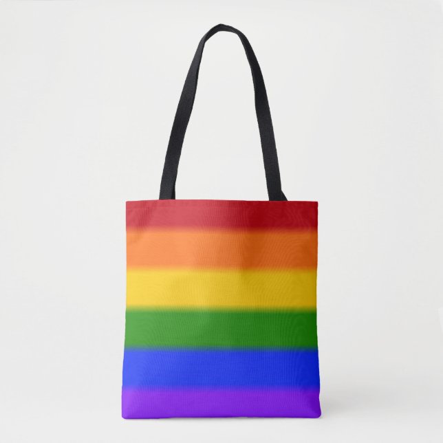 Flag für Gay Pride Tasche (Vorderseite)