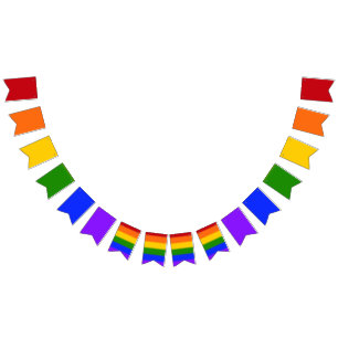 Flag für Gay Pride Wimpelkette