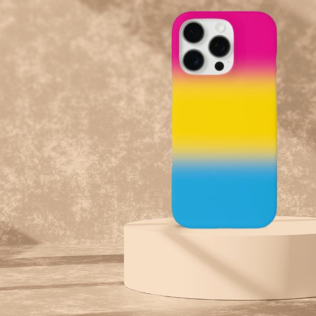 Flag für glänzende Pansexual-Stolz - farbenfrohe P iPhone 16 Pro Hülle (Von Creator hochgeladen)