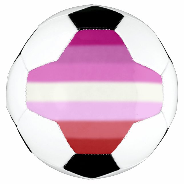 Flag für Lesben Fußball (Vorderseite)