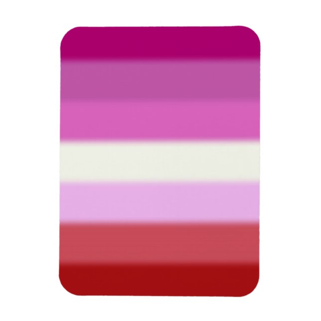 Flag für Lesben Magnet (Vertikal)