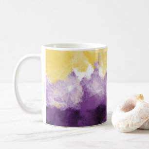 Flag für nicht binäre Farben Kaffeetasse