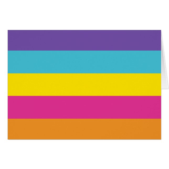 Flag für nicht binäre Geschlechter (Vorderseite (Horizontal))