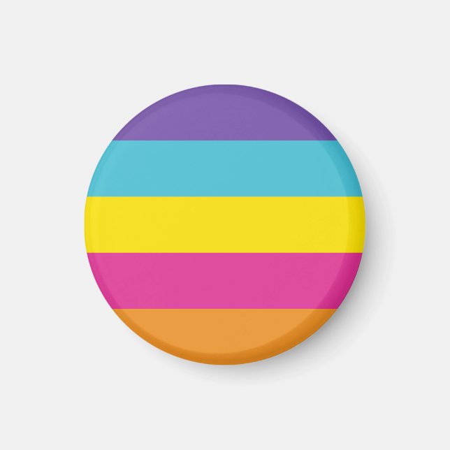 Flag für nicht binäre Geschlechter Magnet (Vorne)