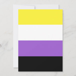 Flag für nichtbinäre Pride