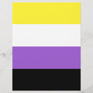 Flag für nichtbinäre Pride