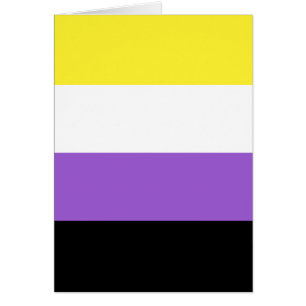 Flag für nichtbinäre Pride
