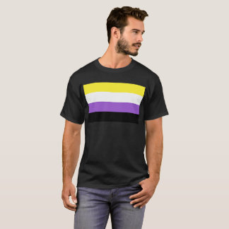 Flag für nichtbinäre Pride T-Shirt