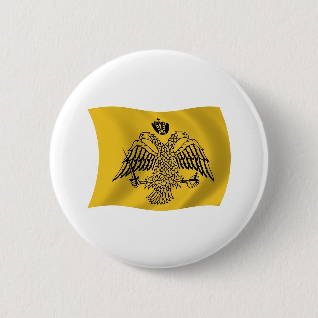 Flag für Ökumenisches Patriarchat Button (Vorderseite)