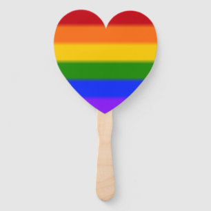 Flag für Regenbogen-Gay Pride Fächer