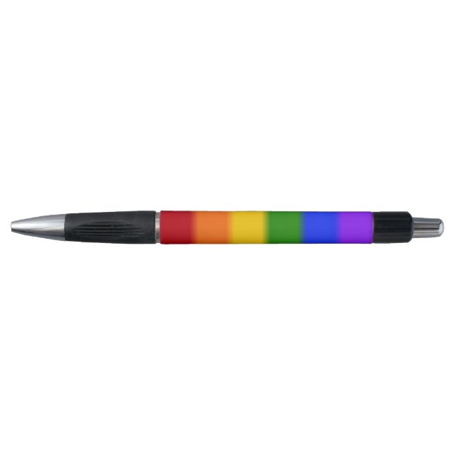 Flag für Regenbogen-Gay Pride Kugelschreiber (Vorderseite)