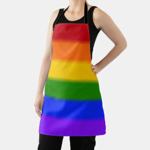 Flag für Regenbogen-Gay Pride Schürze