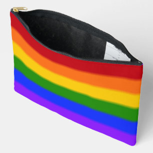 Flag für Regenbogen-Gay Pride Zubehörtasche
