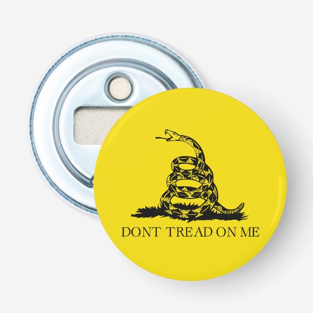 Flag Gadsden Rattlesnake: Revolutionärer Krieg 177 Flaschenöffner (Vorderseite)
