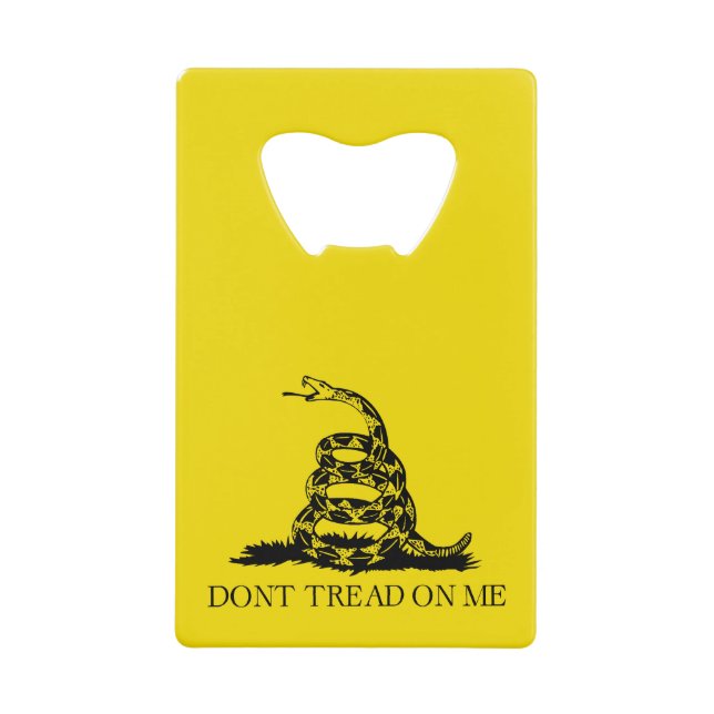 Flag Gadsden Rattlesnake: Revolutionärer Krieg 177 Geldbeutel Flaschenöffner (Vorderseite)