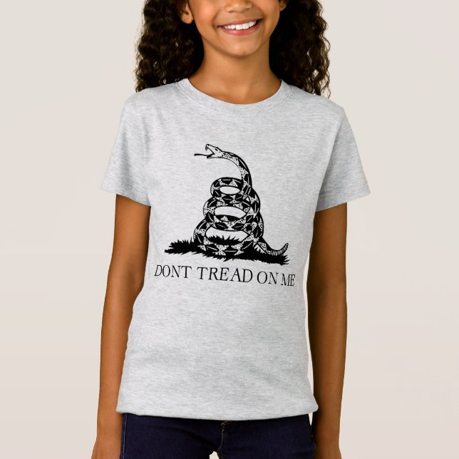 Flag Gadsden Rattlesnake: Revolutionärer Krieg 177 T-Shirt (Vorderseite)