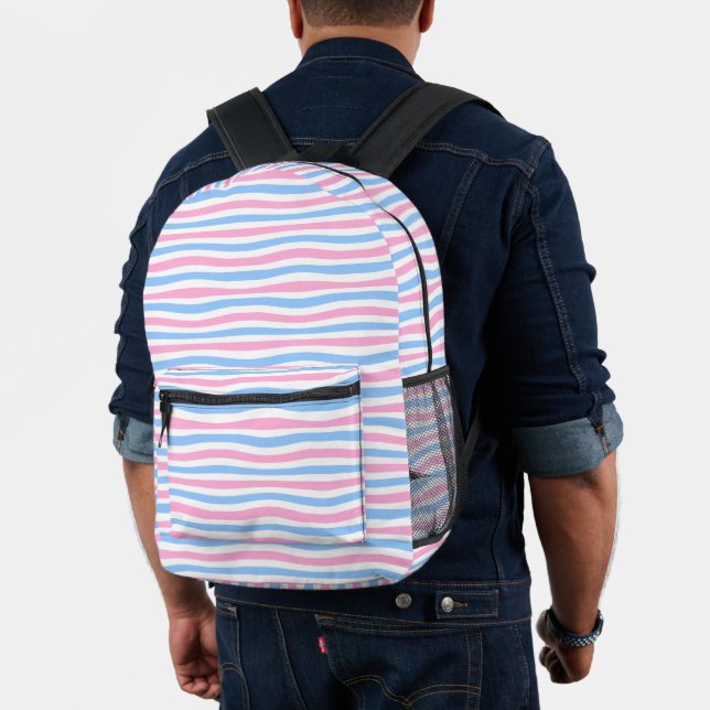 Flag-gedruckter Rucksack für Wavy Trans (Insitu (Modell))