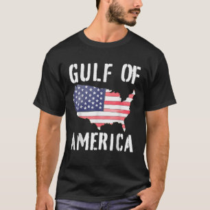 Flag Golf von Amerika Funny Gulf of Mexico USA Fla T-Shirt