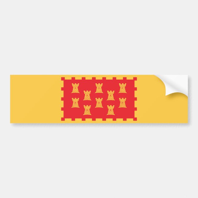 Flag Greater Manchester (UK Landkreis) Autoaufkleber (Vorne)
