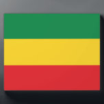 Flag Grün, Gold (Gelb) und Rot Fotoplatte<br><div class="desc">Die Farben Grün,  Gold (Gelb) und Rot. Vintage Alte Schule Alternative Hip Hop T Shirts Bekleidung,  Hats,  Sticker,  Smart Phone Cases und mehr.</div>