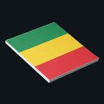Flag Grün, Gold (Gelb) und Rot Notizblock<br><div class="desc">Die Farben Grün, Gold (Gelb) und Rot. Vintage Alte Schule Alternative Hip Hop T Shirts Bekleidung, Hats, Sticker, Smart Phone Cases und mehr.</div>