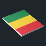 Flag Grün, Gold (Gelb) und Rot Notizblock<br><div class="desc">Die Farben Grün,  Gold (Gelb) und Rot. Vintage Alte Schule Alternative Hip Hop T Shirts Bekleidung,  Hats,  Sticker,  Smart Phone Cases und mehr.</div>