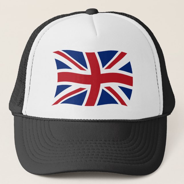 Flag-Hat des Vereinigten Königreichs Truckerkappe (Vorderseite)