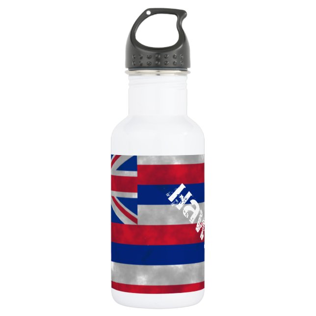 Flag Hawaii Trinkflasche (Vorderseite)