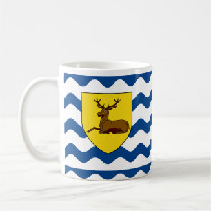 Flag Hertfordshire Coffee Tasse