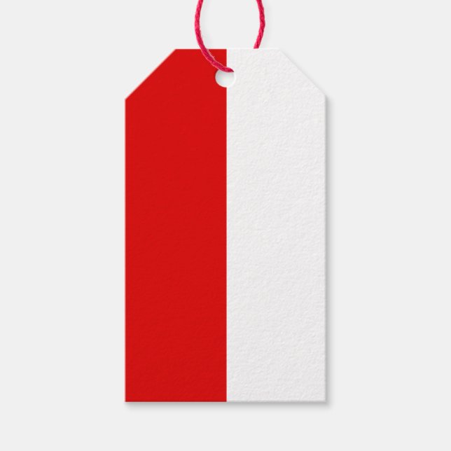 Flag Hesse-Geschenketiketts Geschenkanhänger (Vorderseite)