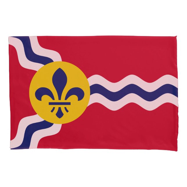 Flag HesseFlag von St. Louis, Missouri-Notebook Kissenbezug (Vorderseite)