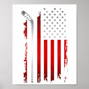 Flag Hockey Apparel - Hockey T-11 Poster