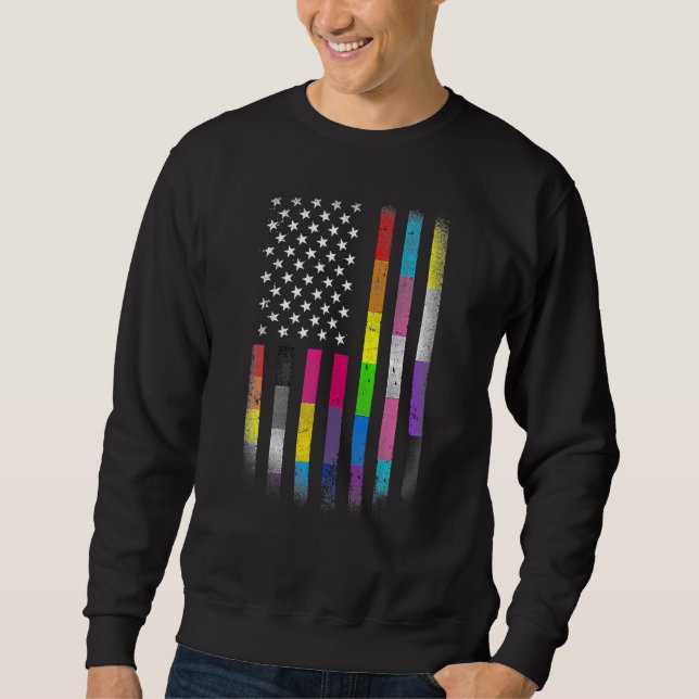Flag Homosexuelle Lgbt Lgbtq Flag 2022 Sweatshirt (Vorderseite)