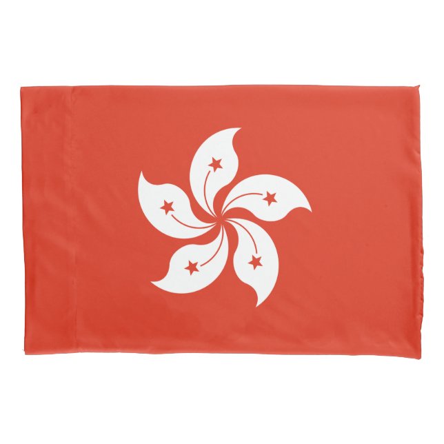 Flag Hongkong-Kissenfall Kissenbezug (Vorderseite-Links)