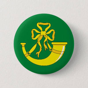Flag Huntingdonshire Button