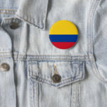 Flag Kolumbien Button<br><div class="desc">Button enthält das kolumbianische Flag.</div>