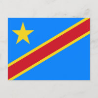Flag Kongo Kinshasa