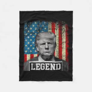 Flag Legend Trump Tasse Shot 2024 Präsident Wonen  Fleecedecke